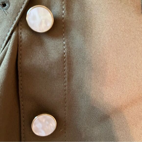 Derek Lam Khaki Button-Front Skort NWT! - Picture 9 of 11